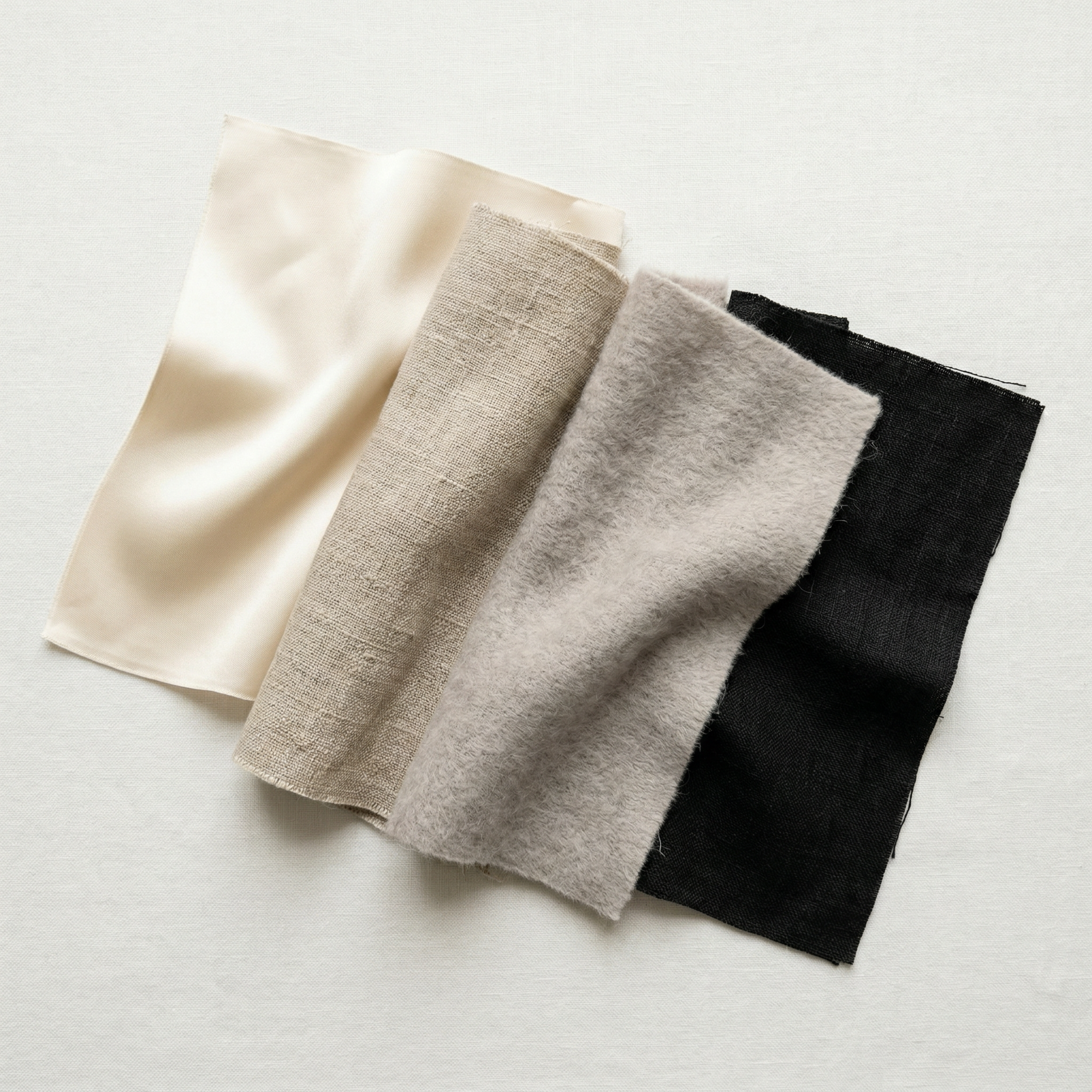 Close-up of woven fabric showing weave structure and thread density
